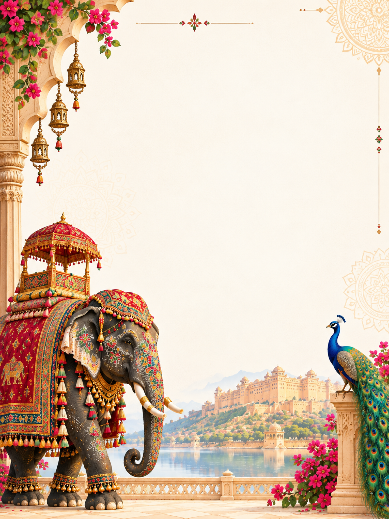 Rajasthani Theme Background